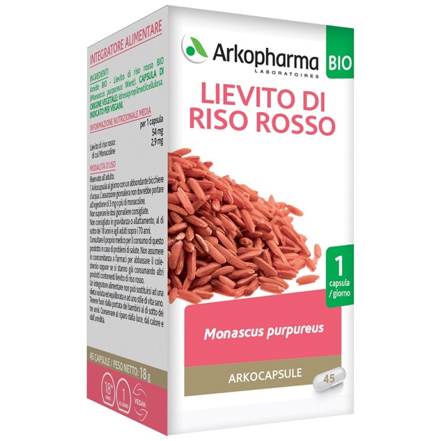 ARKO CAPSULE LIEV RISO ROSSO 45 CAPSULE