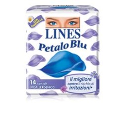 LINES PETALO BLU NOTTE ALI 10 PEZZI