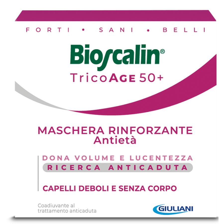 BIOSCALIN TRICOAGE MASCHERA RINFORZANTE ANTIETA' 200 ML