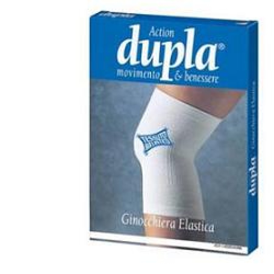 GINOCCHERA ELASTICA DUPLA CAMEL L