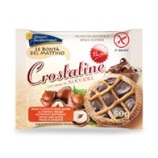 PIACERI MEDITERRANEI CROSTATINA CON CREMA DI NOCCIOLA 50 G