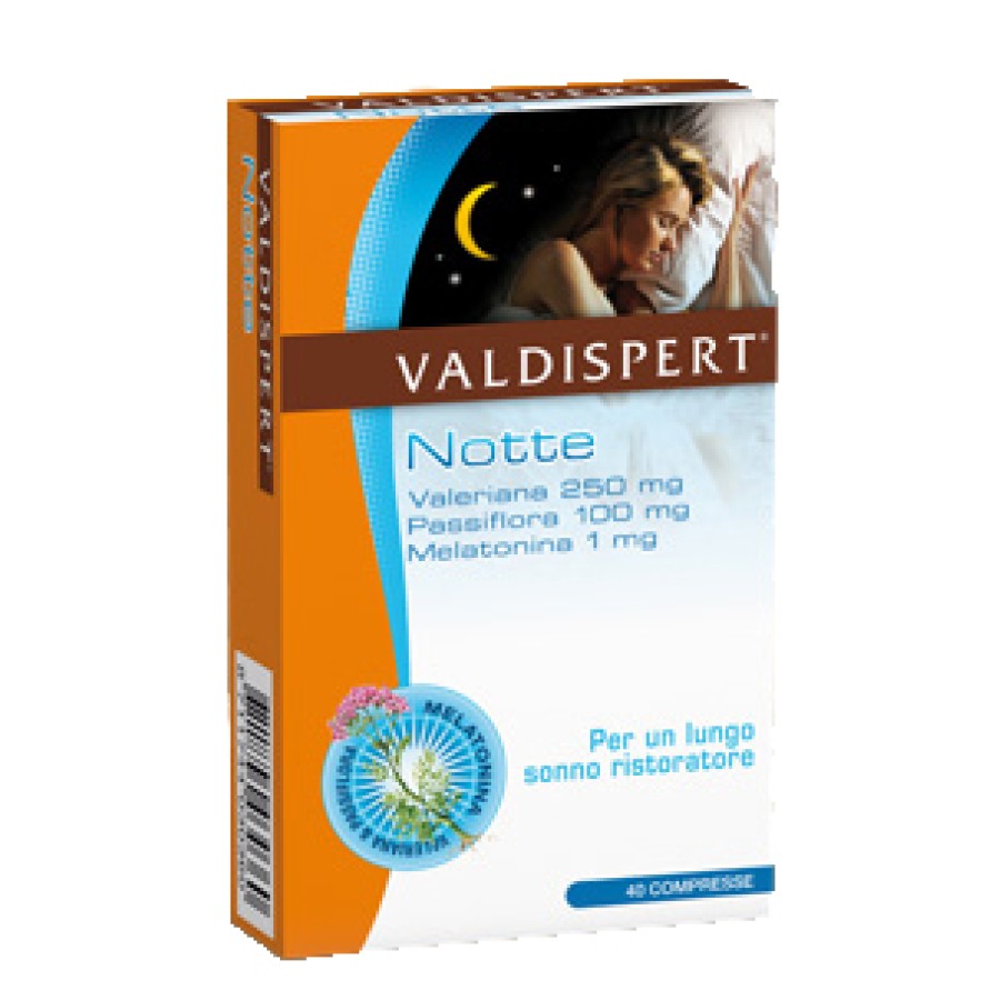 VALDISPERT NOTTE 1MG DI MELATONINA 40 COMPRESSE