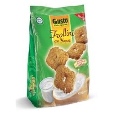 GIUSTO SENZA GLUTINE FROLLINI CON YOGURT 300 G
