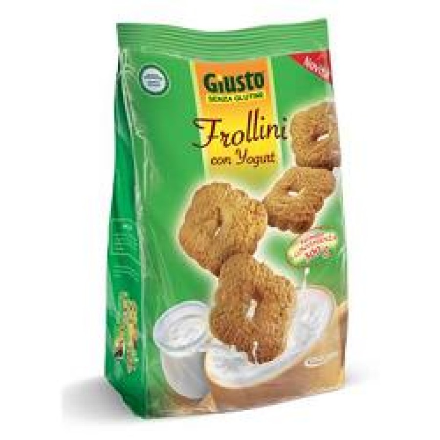 GIUSTO SENZA GLUTINE FROLLINI CON YOGURT 300 G