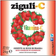 ZIGULI C FRAGOLA 40 CONFETTI 24 G