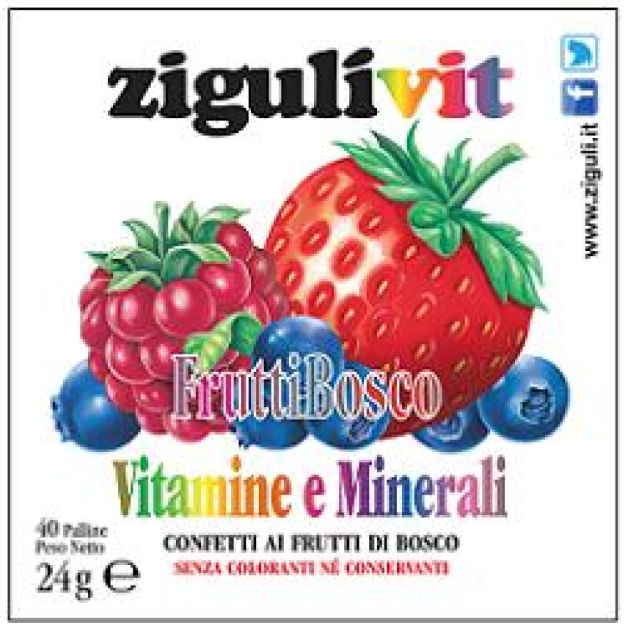 ZIGULI VIT FRUTTIBOSCO 40 CONFETTI