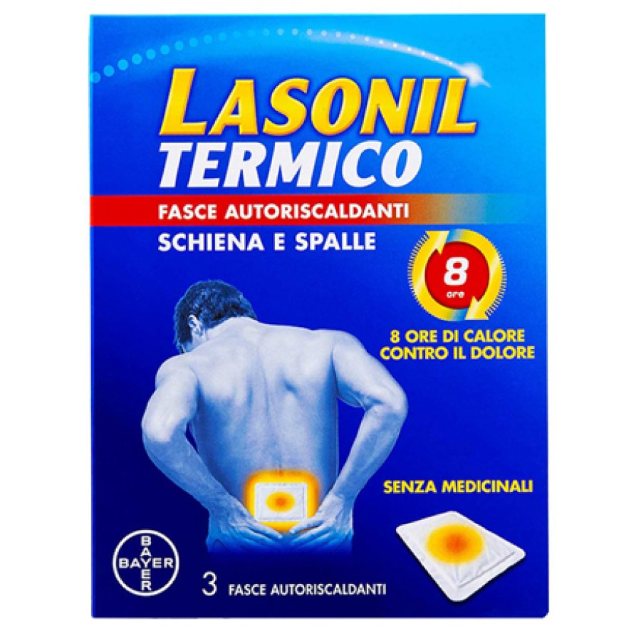 LASONIL TERMICO SCHIENA/SPALLE 3 FASCE AUTORISCALDANTI