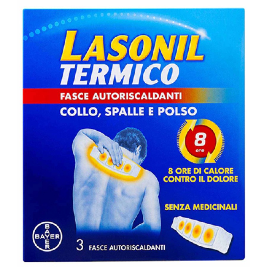 LASONIL TERMICO COLLO/SPALLE/POLSO 3 FASCE AUTORISCALDANTI