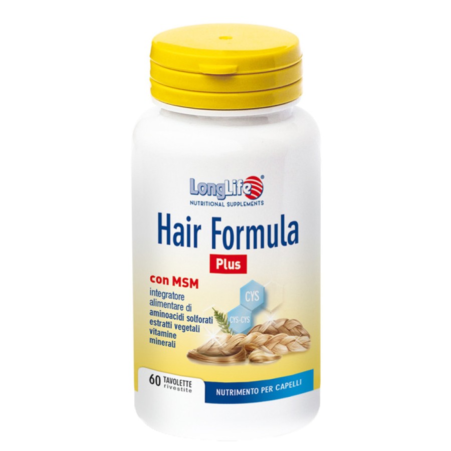 LONGLIFE HAIR FORMULA PLUS 60 TAVOLETTE