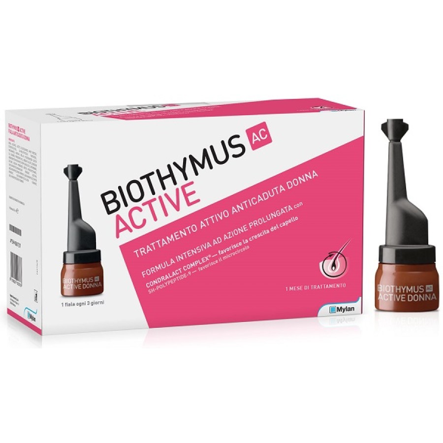 BIOTHYMUS AC ACTIVE TRATTAMENTO ATTIVO ANTICADUTA DONNA 10 FIALE
