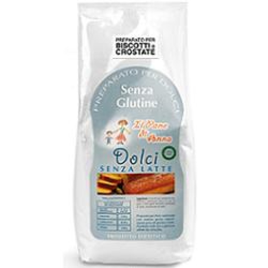 IL PANE DI ANNA PREPARATO PER CROSTATE SENZA GLUTINE E SENZA LATTE 500 G