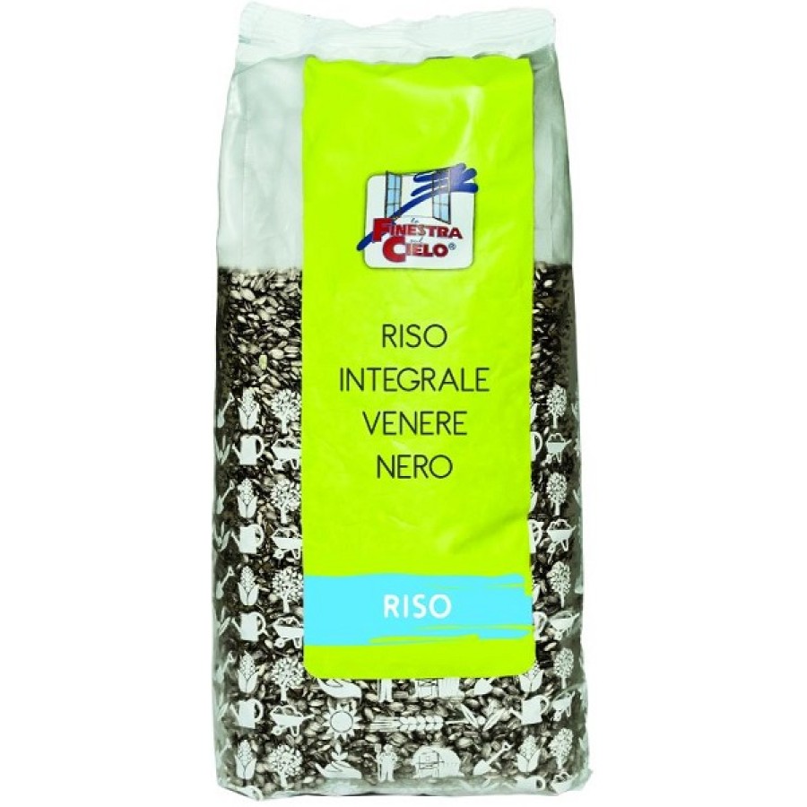 RISO INTEGRALE VENERE NERO BIO 500 G