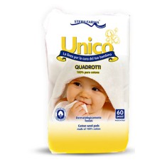 UNICO QUADROTTI 100% COTONE 60 PEZZI