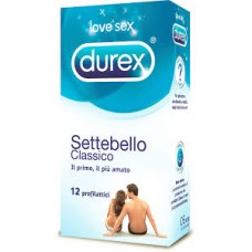 PROFILATTICO DUREX SETTEBELLO CLASSICO 12 PEZZI