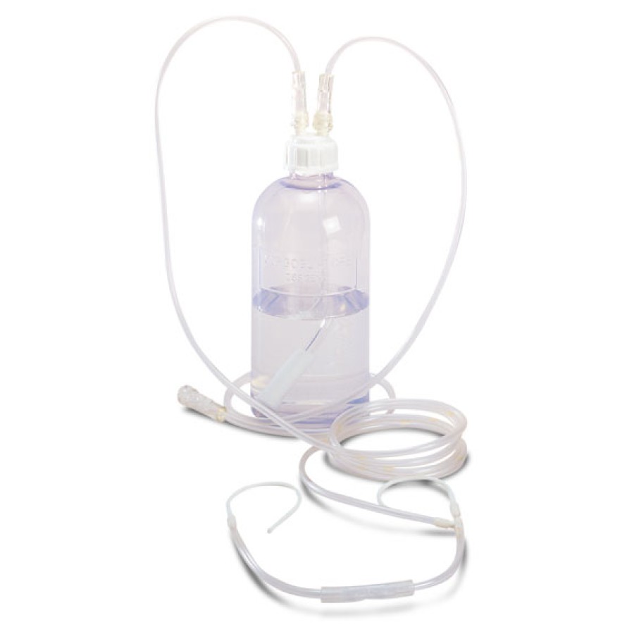 KIT COMPLETO PER OSSIGENOTERAPIA, GORGOGLIATORE CON OCCHIALI