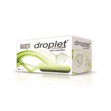AGO PER PENNA DA INSULINA DROPLET COMFORT MAX 32 GAUGE 4 MM 100 PEZZI