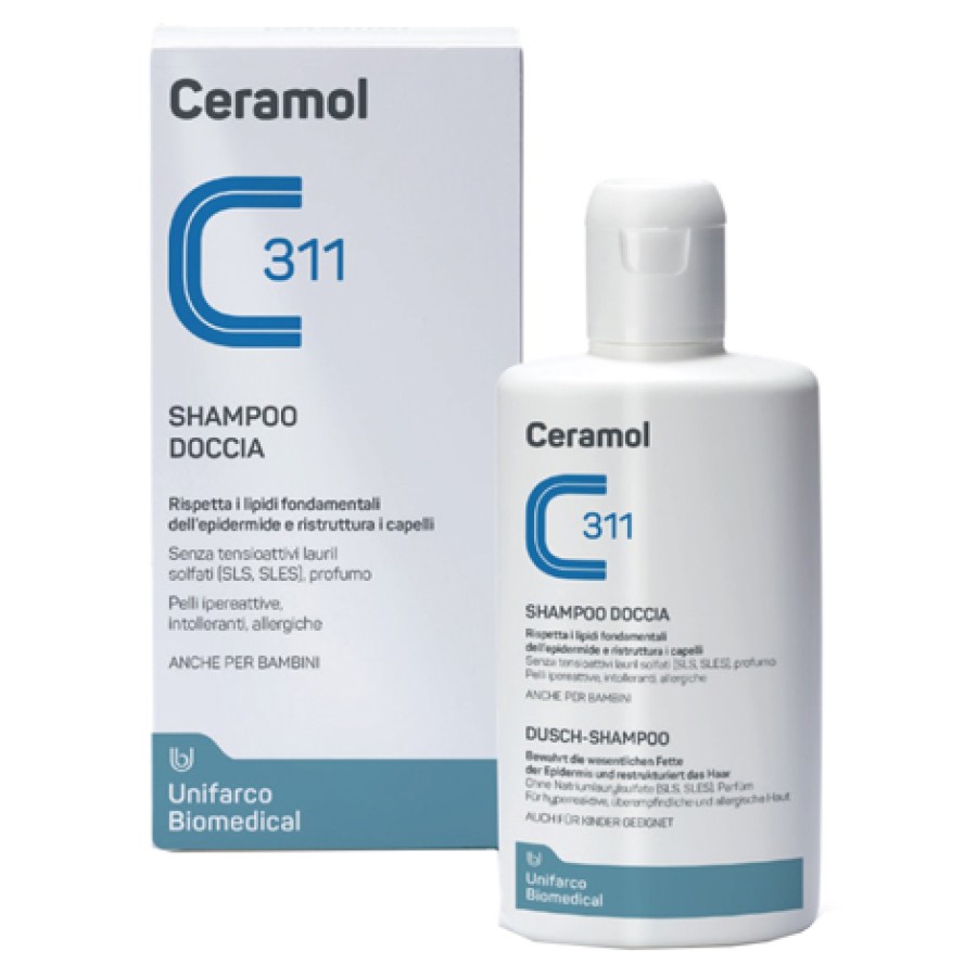 CERAMOL SHAMPOO DOCCIA FLACONE 200 ML
