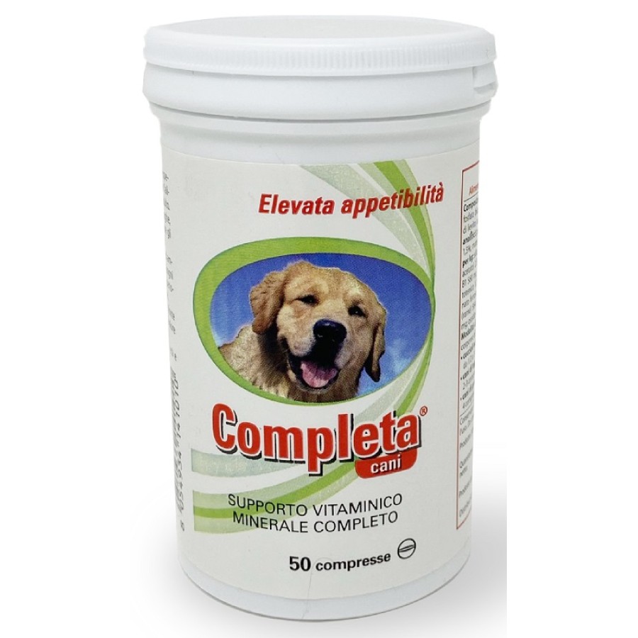 COMPLETA CANI 50 COMPRESSE BARATTOLO 75 G