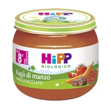 HIPP BIO HIPP BIO OMOGENEIZZATO SUGO RAGU' DI MANZO 2X80 G