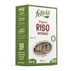 FELICIA BIO RISO INTEGRALE TORTIGLIONI 340 G
