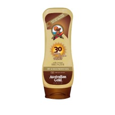 AUSTRALIAN GOLD SPF30 LOTION LOZIONE SOLARE CON BRONZER 237 ML