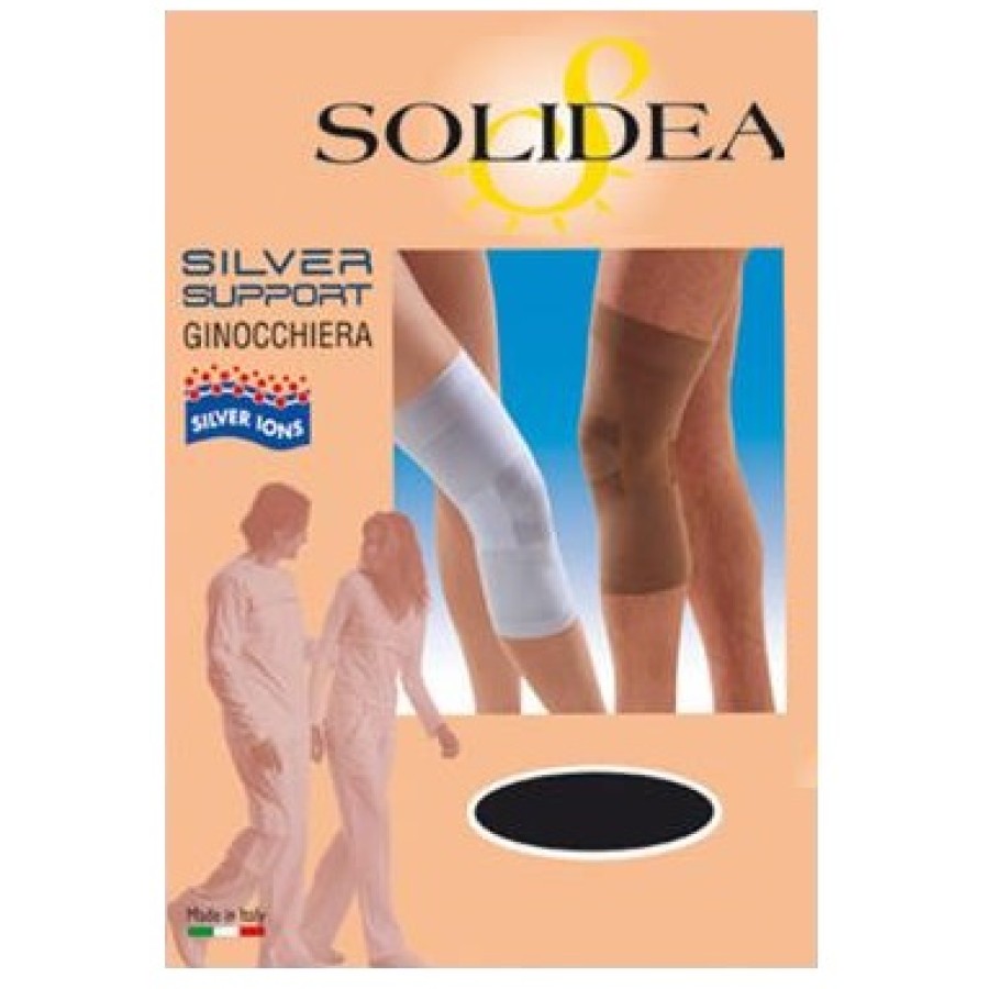 GINOCCHIERA SUPPORTO COLORE CAMMELLO SILVER MISURA EXTRA LARGA