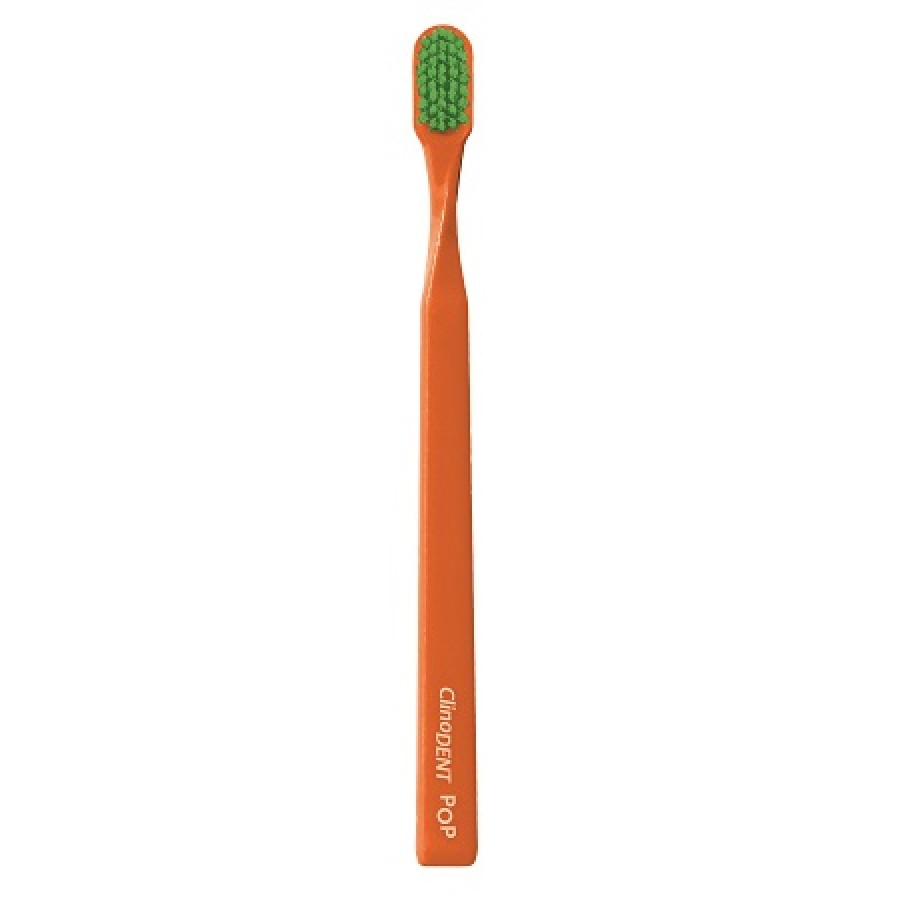 CLINODENT POP ARANCIONE SPAZZOLINO DA DENTI MEDIO