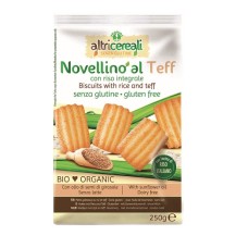 ALTRI CEREALI NOVELLINO TEFF E RISO INTEGRALE 250 G