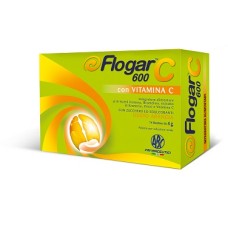 FLOGAR  C 600 CON VITAMINA C 14 BUSTINE GUSTO ARANCIA
