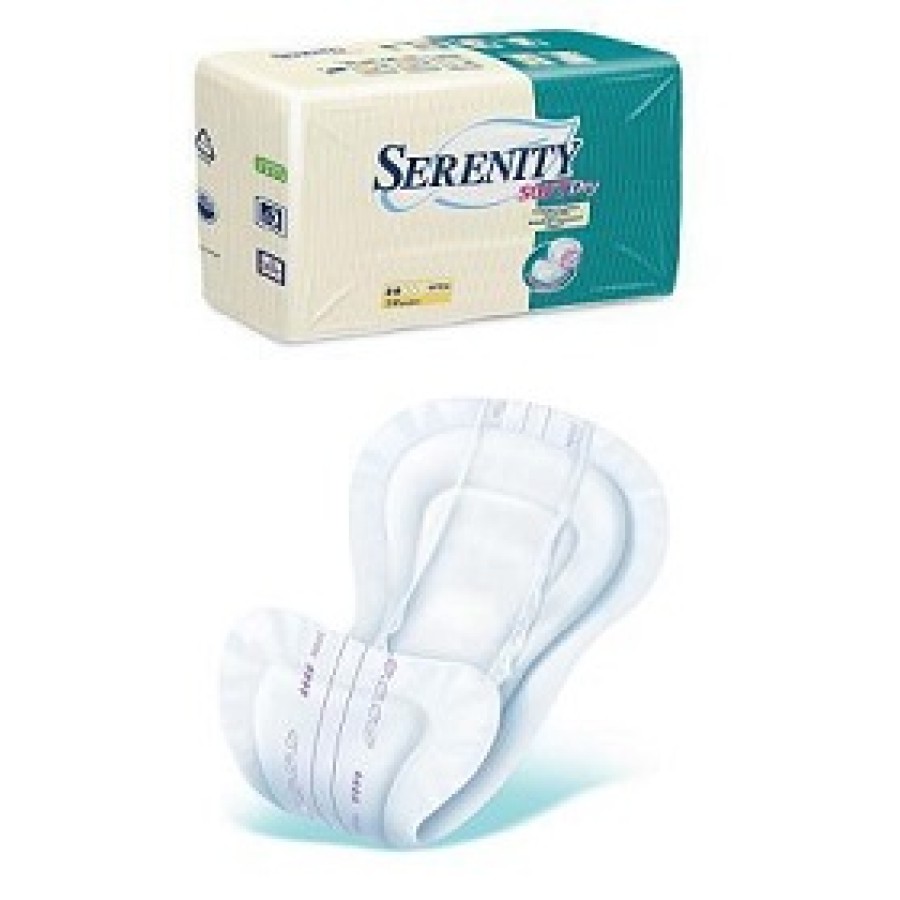 PANNOLONE PER INCONTINENZA SERENITY SOFTDRY SAGOMATO TRASPIRANTE FORMATO EXTRA 30 PEZZI