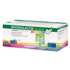 ENTEROLACTIS BEVIBILE BAMBINI 12 FLACONCINI DA 10 ML