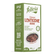 FELICIA BIO SEDANINI LENTICCHIE ROSSE 250 G
