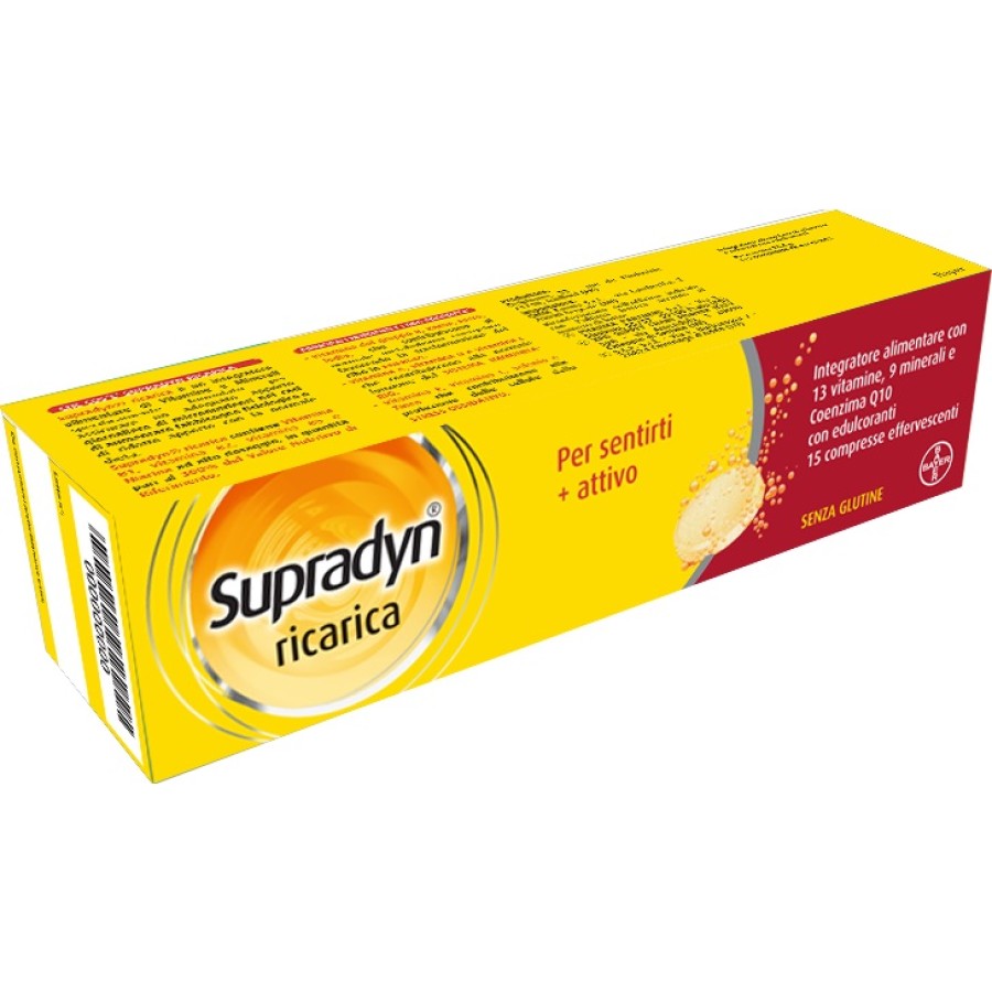 SUPRADYN RICARICA 15 COMPRESSE EFFERVESCENTI