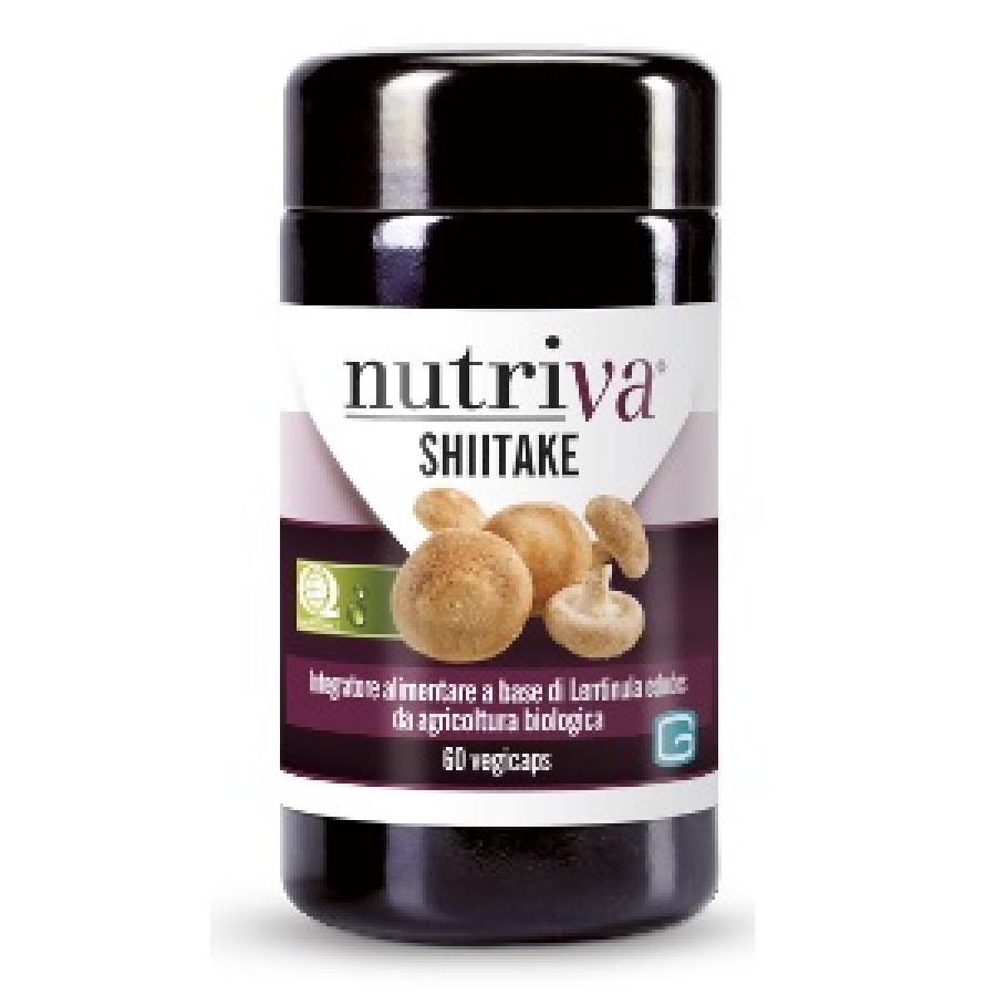NUTRIVA SHITAKE 60 VEGICAPSULE