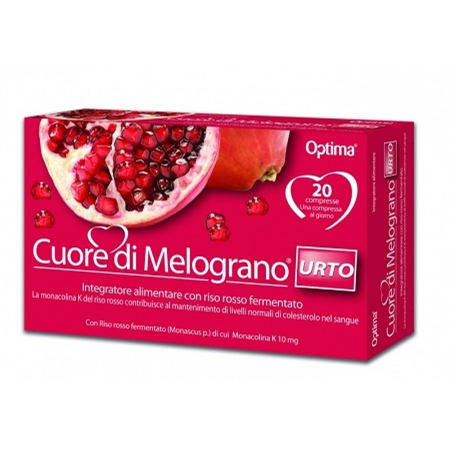 CUORE DI MELOGRANO URTO 20 COMPRESSE 906 MG