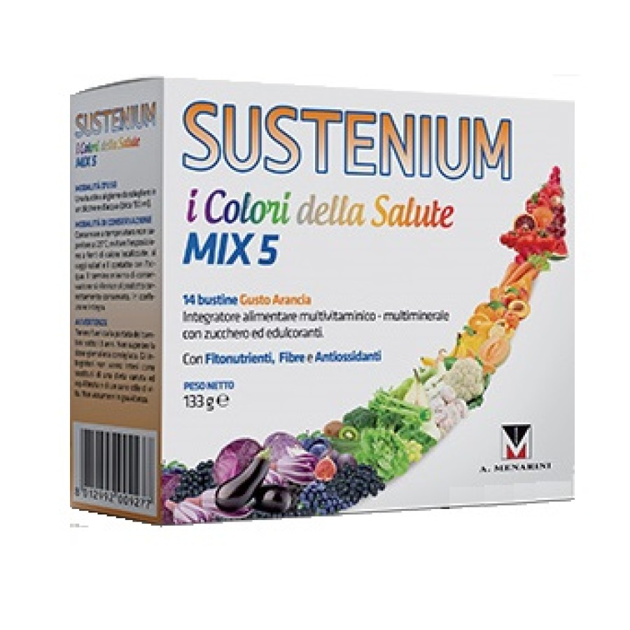 SUSTENIUM COLORI DELLA SALUTE MIX 5 14 BUSTINE
