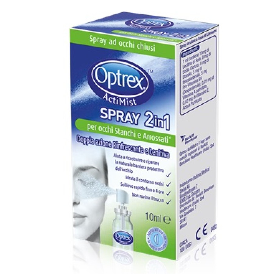 SPRAY OCULARE OPTREX ACTIMIST 2IN1 OCCHI STANCHI E ARROSSATI 1 PEZZO