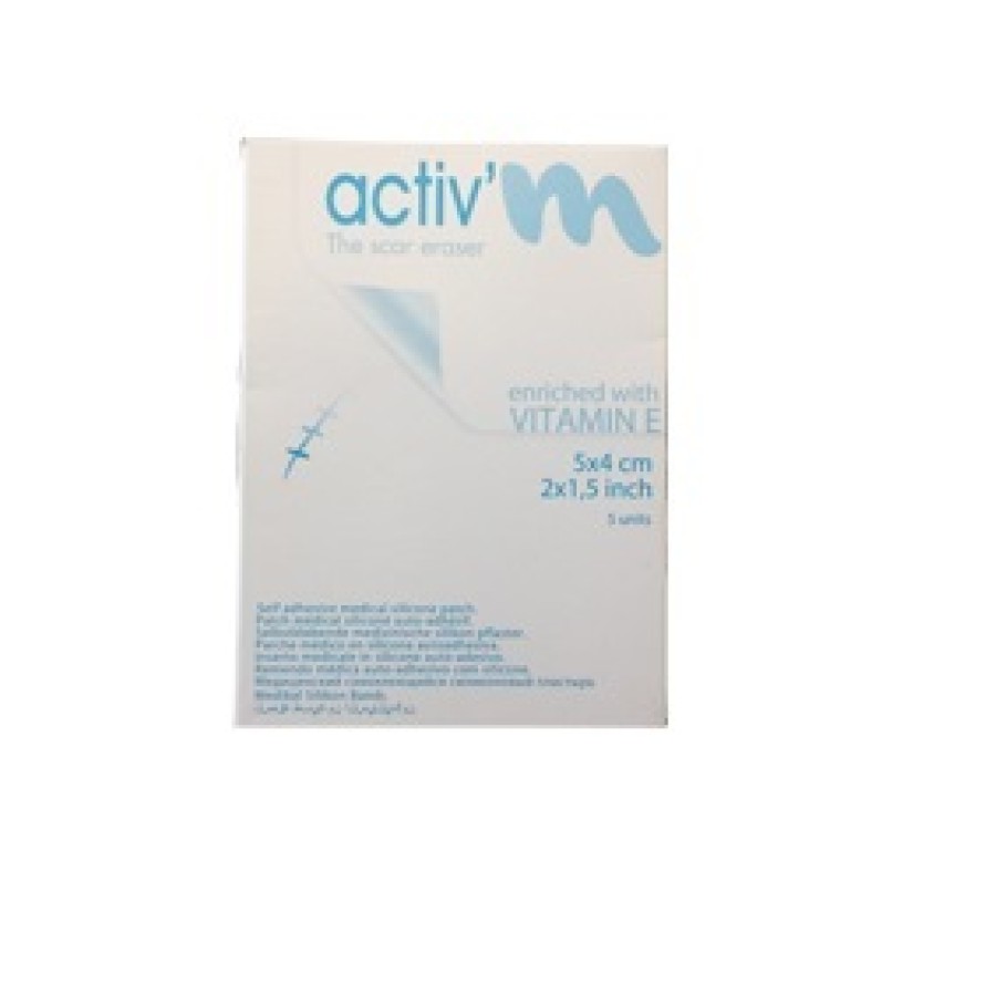 CEROTTO ACTIVM 5X4CM CONFEZIONE 5 PEZZI