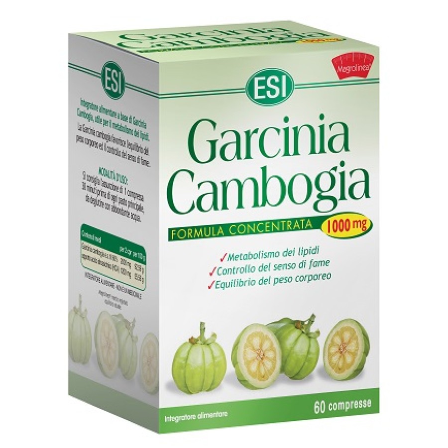 GARCINIA CAMBOGIA 1000 MG 60 COMPRESSE