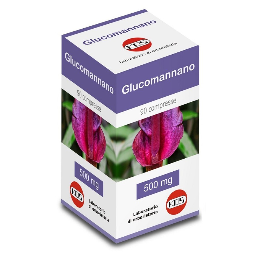 GLUCOMANNANO 90 COMPRESSE 500 MG