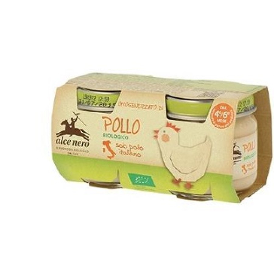 OMOGENEIZZATO DI POLLO BABY FOOD BIO 2 X 80 G