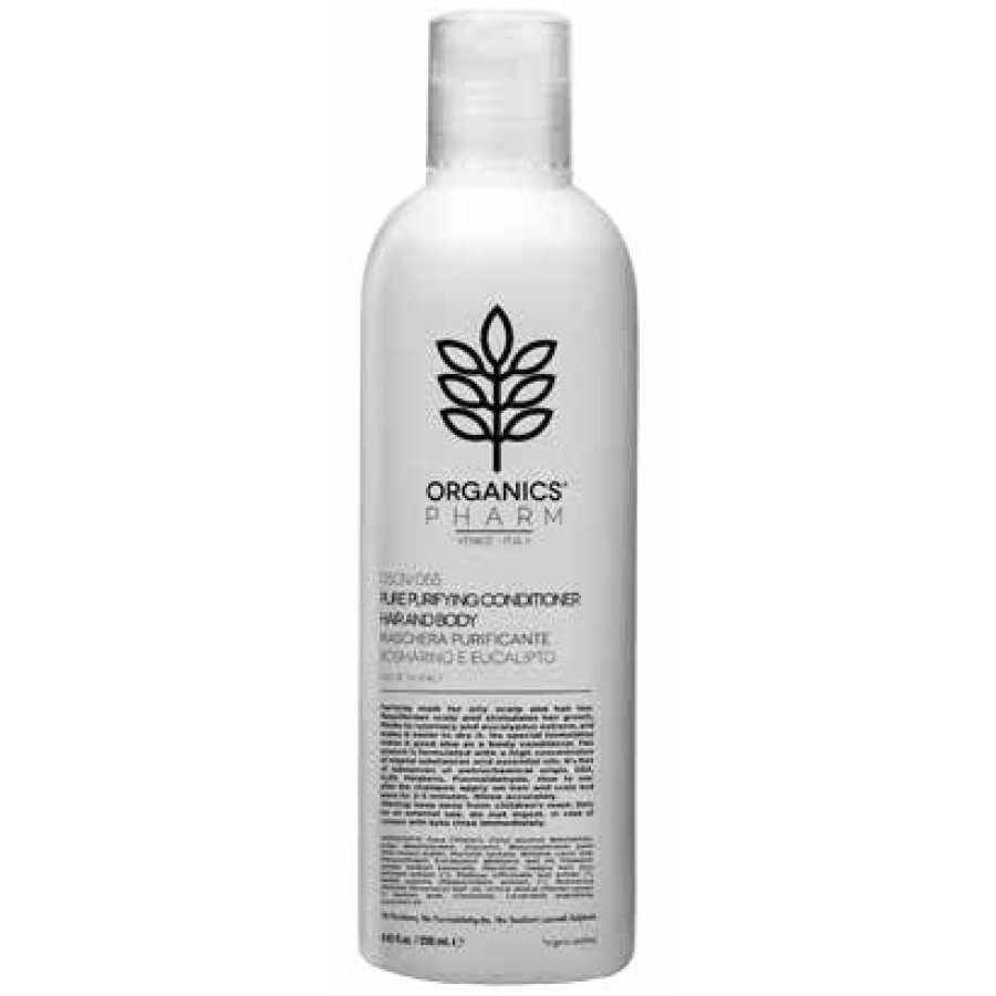 ORGANICS PHARM PURE PURIFYING CONDITIONER HAIR AND BODY ROSEMARY AND EUCALYPTUS