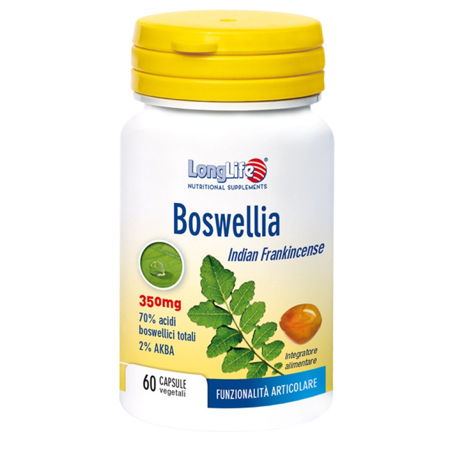 LONGLIFE BOSWELLIA 60 CAPSULE VEGETALI