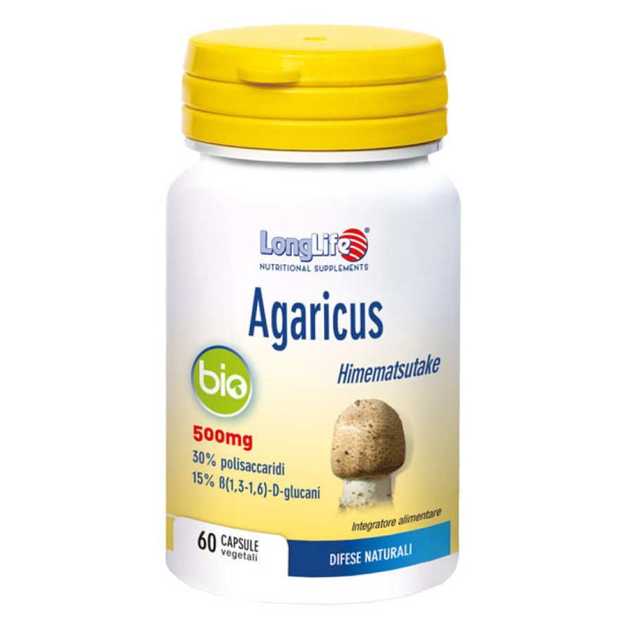 LONGLIFE AGARICUS BIO 60 CAPSULE