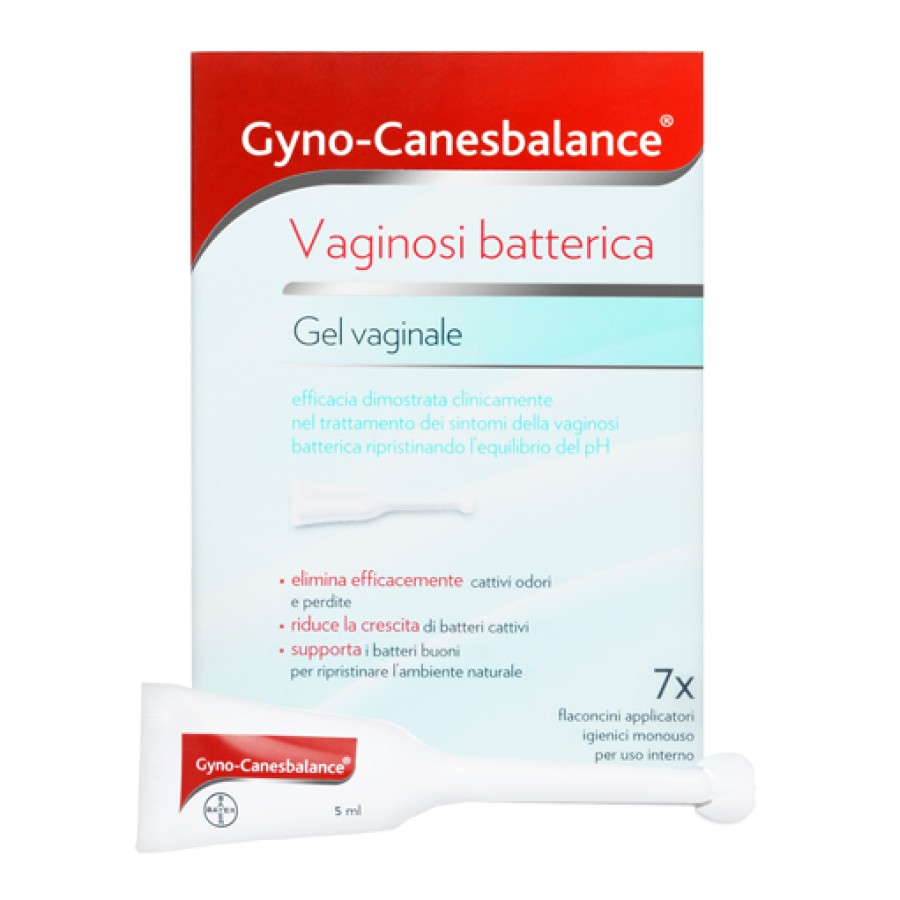 GYNOCANESBALANCE GEL VAGINALE 7 FLACONCINI MONOUSO 5 ML