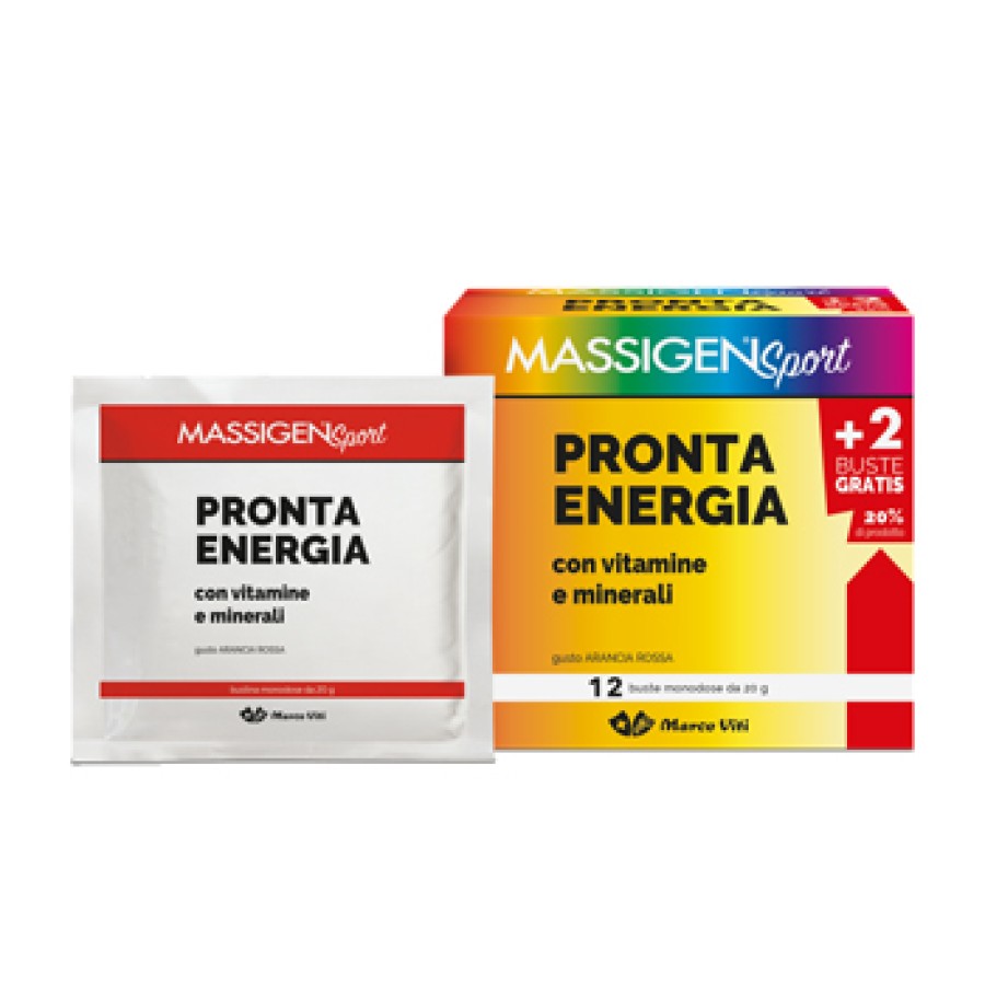 MASSIGEN SPORT PRONTA ENERGIA 12 BUSTINE