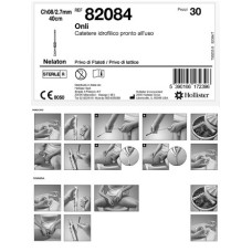 CATETERE IDROFILICO INTERMITTENTE ONLI PRONTO ALL USO 40 CM CH 8 30 PEZZI