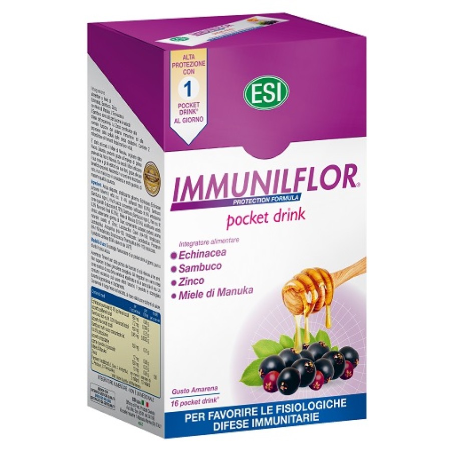 IMMUNILFLOR 16 POCKET DRINK X 20 ML