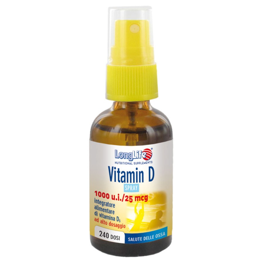 LONGLIFE VITAMIN D 1000UI SPRAY 30 ML