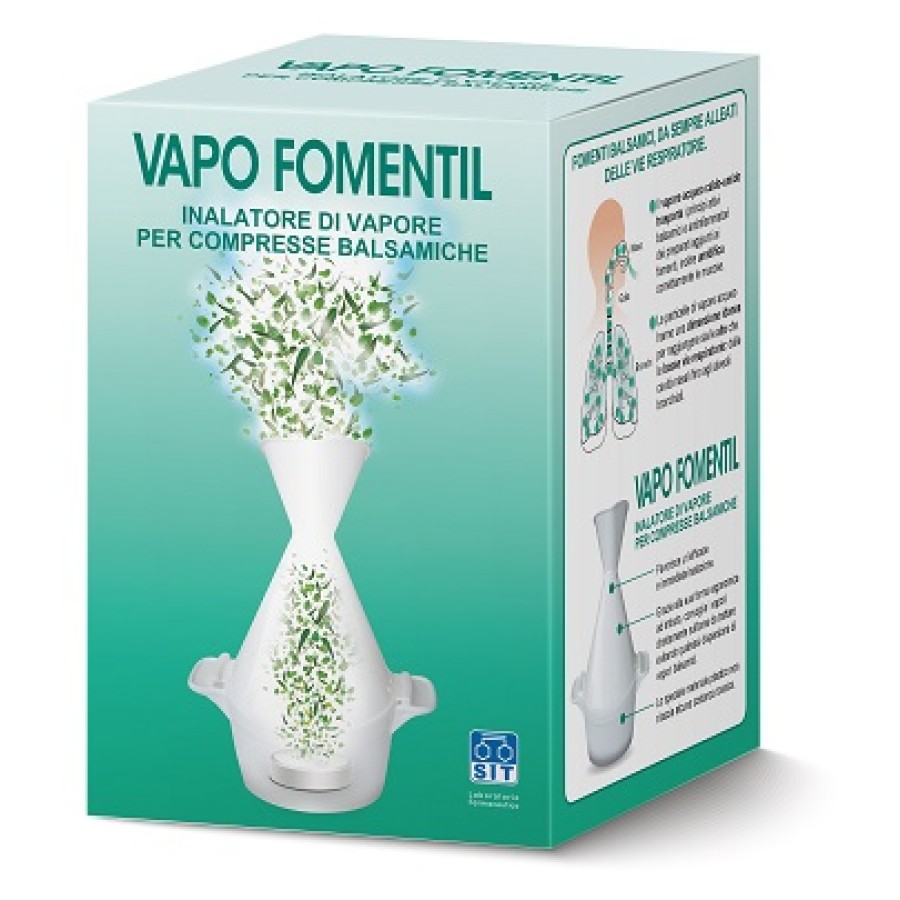 VAPO FOMENTIL INALATORE DI VAPORE PER COMPRESSE BALSAMICHE